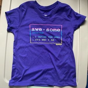 Reebok Girls shirt, size 6-8